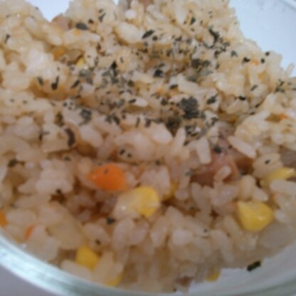 作りたくない時…まさに今日でした。炊飯器でぱらぱらのピラフがおいしくできました！！お任せでできるのが嬉しいです。ごちそうさまでした(^o^)